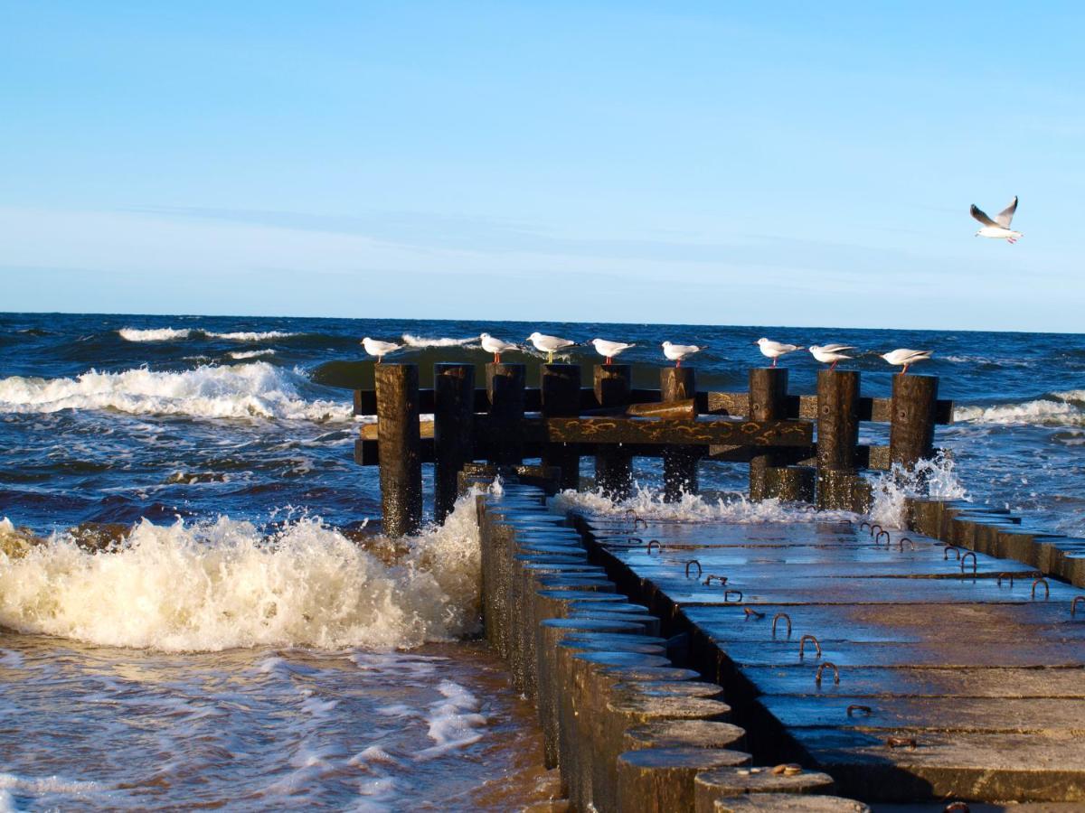 Kolobrzeg, Aqua Sol Polanki Park, Strand 300 M, Schwimmbad, Fitness, Parkplatz, Terasse Экстерьер фото